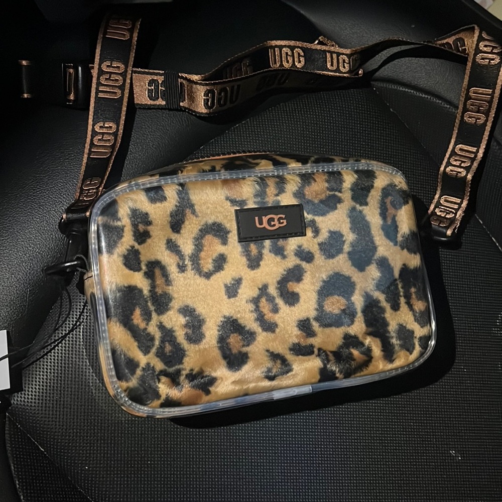 Ugg Janey II Clear bag- animal print